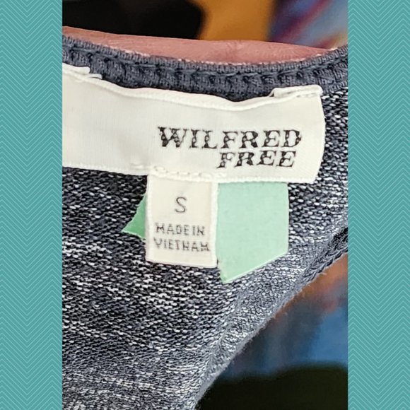 Wilfred Free Heathered Gray Flowy Tank - Picture 4 of 4